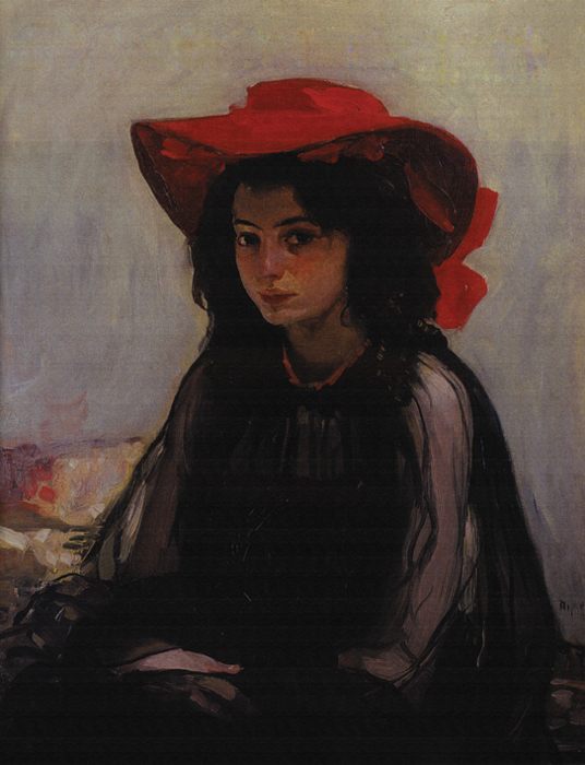 . ,      (. Murashko The Girl in the Red Hat)