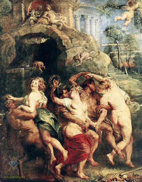 Праздник Венеры ( вакханалия )  :: Питер Пауль Рубенс - (Peter Paul Rubens) Рубенс Питер Пауль фото