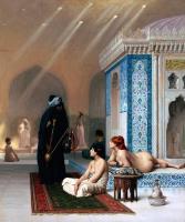      ::  - ( ) [ Jean Leon Gerome, The Arabian pool ],    