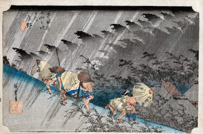Хиросигэ Утагава - художник укиё-э (японская живопись)